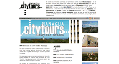 Desktop Screenshot of citytoursmanagua.com